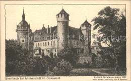 72104624 Steinbach Michelstadt Schloss Fuerstenau Zeichnung Michelstadt - Michelstadt