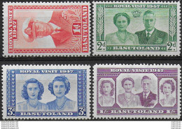 1947 Basutoland Royal Visit 4v. MNH SG N. 32/35 - Sonstige & Ohne Zuordnung