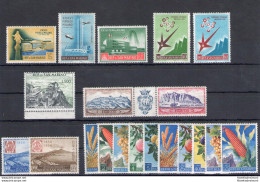 1958 San Marino Annata Completa, Francobolli Nuovi, 20 Val, MNH** - Années Complètes