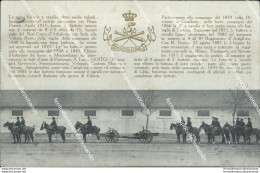 Ca116 Cartolina Militare Reggimento Artiglieria A Cavallo Batterie Www1 1 Guerra - Régiments