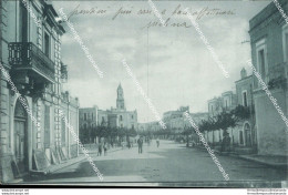 Bz241 Cartolina Modugno Corso Cavour  1935 Provincia Di Bari Puglia - Bari