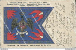 Ca152 Cartolina Militare  Genova Cavalleria  Www1 1 Guerra - Régiments