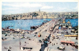 73856892 Istanbul Constantinopel TK Galata Bridge And The Golden Horn  - Turquia