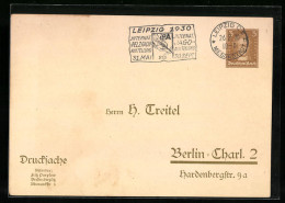 AK Berlin-Charlottenburg, H. Treitel, Hardenbergstr. 9 A, Drucksache, Ganzsache  - Cartoline