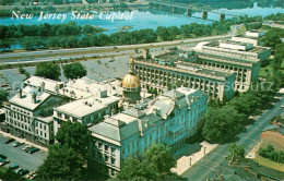 73716562 Trenton_New_Jersey The State Capitol Delaware River Aerial View - Sonstige & Ohne Zuordnung