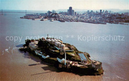 73716540 San_Francisco_California Alcatraz Island Aerial View - Sonstige & Ohne Zuordnung