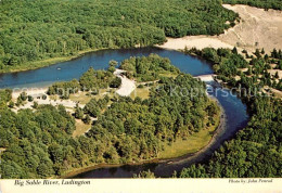 72926204 Ludington Big Sable River Aerial View - Andere & Zonder Classificatie