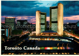 72926194 Toronto Canada City Hall And Nathan Phillips Square At Night Ontario - Ohne Zuordnung