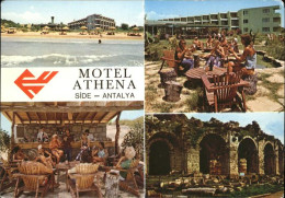 71475459 Side Antalya Motel Athena Strand Bar Ruine Historische Staette Side Ant - Turquie