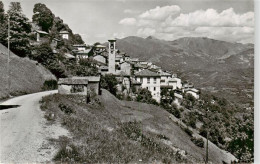 13959684 Cademario_TI Bergdorf Ansicht Mit Kirche - Altri & Non Classificati