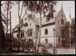 Fotografie Brück & Sohn Meissen, Ansicht Freiberg, Lindenhaus Am Albertpark  - Orte