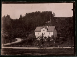 Fotografie Brück & Sohn Meissen, Ansicht Hennersdorf, Villa Anna  - Plaatsen