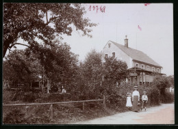 Fotografie Brück & Sohn Meissen, Ansicht Freiberg, Wald-Cafe  - Plaatsen