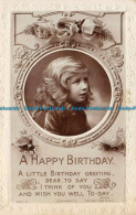 R134522 A Happy Birthday. A Little Birthday Greeting. Rotary Photographic Series - Monde