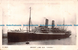 R134532 Orient Line S. S. Orama. Kingsway Real Photo Series - Monde