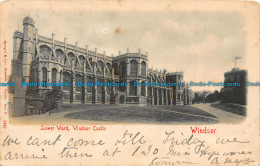 R136167 Lower Ward. Windsor Castle. Windsor. Stengel. 4442. 1905 - World