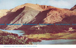 R135547 Snowdon And The Twin Lakes. North Wales. Photochrom - World