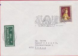 Ö 1977 - Mi: 1562 (10) , Brief - Weihnachten , SST 4411 Christkindl - FDC