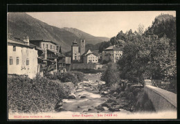 AK Süs, Gebirgsbach Mit Blick Auf Den Ort  - Autres & Non Classés