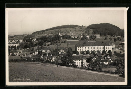 AK Herisau, Ortsansicht Mit Kaserne  - Herisau