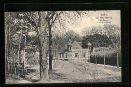 AK Burg B. Magdeburg, Gasthof Der Brehm, Inh. Heinrich Hübig  - Magdeburg