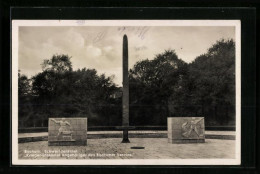 AK Bochum, Schwertdenkmal, Krieger-Ehrenmal  - Bochum