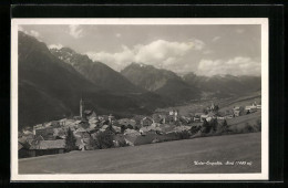 AK Sent /Unter-Engadin, Ortsansicht Aus Der Vogelschau  - Sent