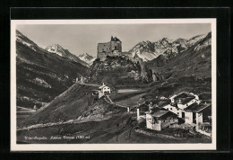 AK Tarasp /Unter-Engadin, Blick Auf Schloss  - Tarasp