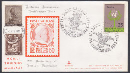 Vatican City 1971 Private Cover Pope Pius X, Christianity, Christian, Catholic Church - Covers & Documents