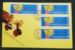 Portugal Passarinho 1996 Bird ATM (Frama Machine Label Stamp FDC) *Natal - Brieven En Documenten