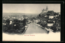 AK Thun, Teilansicht Mit Schloss Vom Thunerhof  - Other & Unclassified