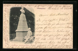 AK Göschenen, Monument Fabre  - Göschenen