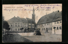 AK Gräfenhainichen, Marktplatz Mit Turmspitze  - Autres & Non Classés