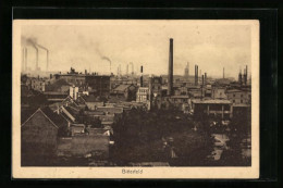 AK Bitterfeld, Teilansicht Mit Fabrik  - Bitterfeld