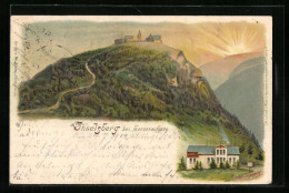 Lithographie Inselsberg Bei Sonnenaufgang, Berg Mit Gesicht / Berggesichter  - Andere & Zonder Classificatie