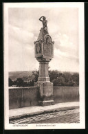 AK Regensburg, Blick Auf Das Brückenmännchen  - Regensburg