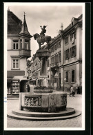 AK Esslingen A. N., Post-Michel-Brunnen  - Esslingen