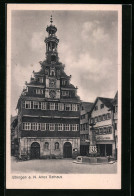 AK Esslingen A. N., Das Alte Rathaus  - Esslingen