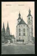 AK Regensburg, Strassenpartie Bei Neupfarrkirche  - Regensburg