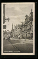 AK Hameln A. Weser, Blick In Die Osterstrasse  - Hameln (Pyrmont)