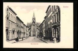 AK Aachen, Blick Auf Marienkirche  - Aachen