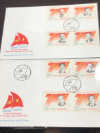 VIET  NAM ENVELOPE-F.D.C STAMPS-(2000 ) 2 Pcs ENVELOPE Good Quality - Vietnam