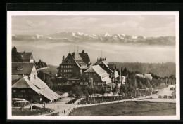 AK Feldberg /Schwarzwald, Hotel Feldbergerhof Mit Alpen  - Feldberg