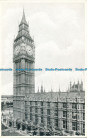 R134575 Big Ben. Westminster. London. Valentine. Silveresque - Andere & Zonder Classificatie