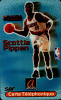 CARTE TELEPHONIQUE ....SCOTTIE PIPPEN. - Deportes