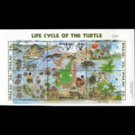 PALAU 1995 - Scott# 383a-f Sea Turtles Set Of 6 MNH - Palau