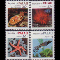 PALAU 1983 - Scott# 16-9 Marine Life 30c-$1 MNH - Palau