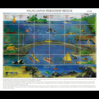 PALAU 2002 - Scott# 644 Sheet-Friendship Bridge MNH - Palau