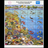 PALAU 1986 - Scott# 103 Sheet-Marine Life MNH - Palau