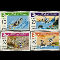 N.KOREA 1982 - Scott# 2257-60 Tale Of The Hare Set Of 4 MNH - Corea Del Norte